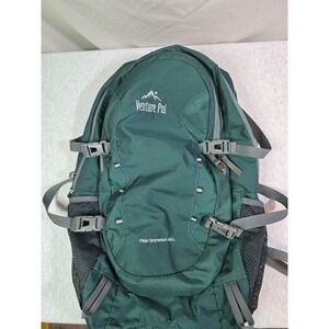 HIKING BACKPACK Lightweight Packable Bag Travel Daypack Green 40L VENTURE PAL